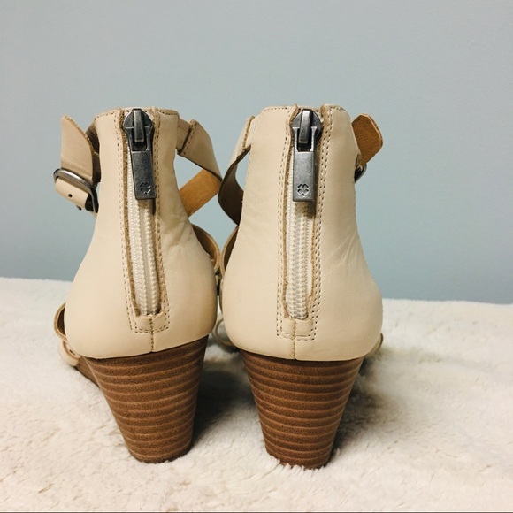 Lucky Brand Women's Jewelia Wedge Sandal in Roasted Cashew - Picture 2 of 7